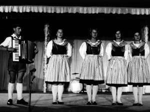 Año 1967. Festival Folklórico de los Pirineos de Jaca © Archivo Municipal