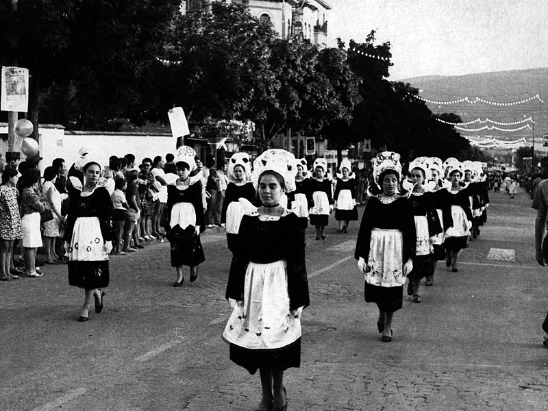 Fotos del Festival Folklórico de los Pirineos de Jaca. Año 1969
