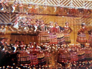 Año 1977. Festival Folklórico de los Pirineos de Jaca © I Concurso. 2º premio . Miguel Escuer. Colección del CIT Jaca