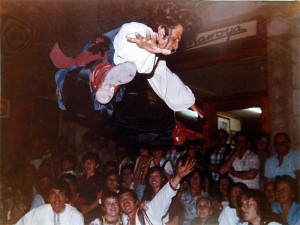 Año 1977. Festival Folklórico de los Pirineos de Jaca © I Concurso. 3º premio local. Antonio Arnedo . Colección del CIT Jaca