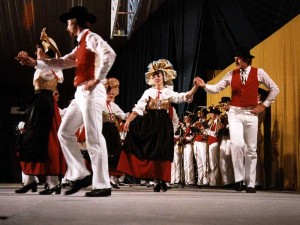 Año 1979 Alsacia (Francia). Festival Folklórico de los Pirineos de Jaca © Archivo Municipal