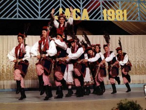 Año 1981 Polonia. Festival Folklórico de los Pirineos de Jaca © Archivo Municipal