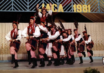 Año 1981 Polonia. Festival Folklórico de los Pirineos de Jaca © Archivo Municipal