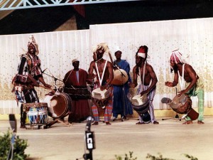 Año 1981 Senegal. Festival Folklórico de los Pirineos de Jaca © Archivo Municipal