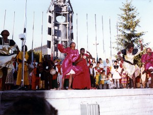 Año 1983. Festival Folklórico de los Pirineos de Jaca © Archivo Municipal