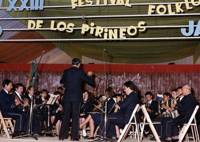 Año 1985. Festival Folklórico de los Pirineos de Jaca © Archivo Municipal