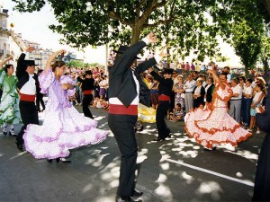 Año 1989. Festival Folklórico de los Pirineos de Jaca © Archivo Municipal