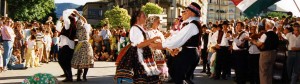 Año 1989. Festival Folklórico de los Pirineos de Jaca © Archivo Municipal