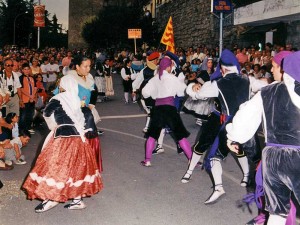 Año 1999. Festival Folklórico de los Pirineos de Jaca © Archivo Municipal