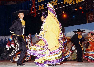 Año 2001 México. Festival Folklórico de los Pirineos de Jaca. Gabinete de Prensa