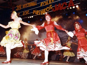 Año 2001 Bielorusia. Festival Folklórico de los Pirineos de Jaca. Gabinete de Prensa