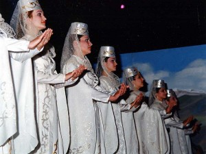 Año 2003 Ossetia. Festival Folklórico de los Pirineos de Jaca