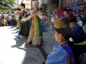Año 2005 Buriatia. Festival Folklórico de los Pirineos de Jaca.