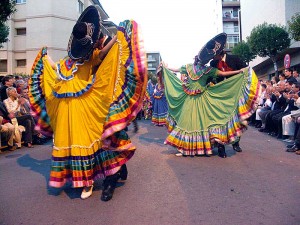 Año 2005 México. Festival Folklórico de los Pirineos de Jaca.