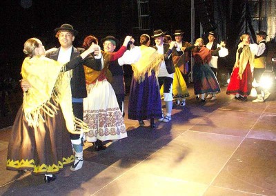 Año 2005 Grupo Uruel de Jota. Festival Folklórico de los Pirineos de Jaca.