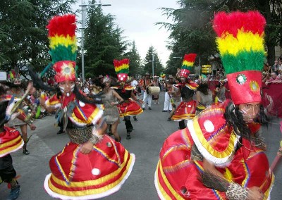 Año 2007 Bolivia. Festival Folklórico de los Pirineos de Jaca