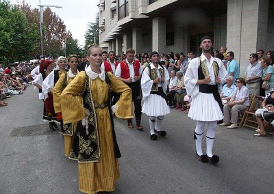 Año 2007 Grecia. Festival Folklórico de los Pirineos de Jaca