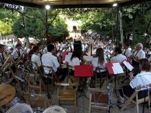 Año 2007 Banda M. Santa Orosia. Festival Folklórico de los Pirineos de Jaca