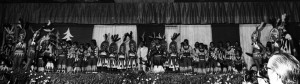 Año 1975. Festival Folklórico de los Pirineos de Jaca © Archivo Municipal