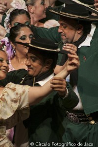 Actuación del Ballet “Martin Fierro” de Campana, ARGENTINA © Círculo Fotográfico de Jaca