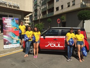 Nuevas camisetas y bolsas para los voluntarios del Festival