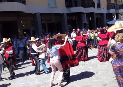 Pasacalles de los grupos