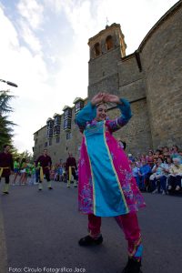 Desfile final del Festival Folklórico de los Pirineos 2017