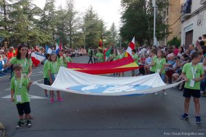 Desfile final del Festival Folklórico de los Pirineos 2017