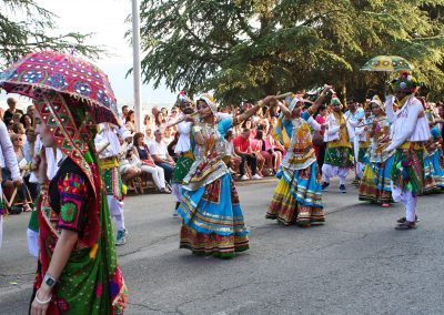 Desfile Final del Festival Folklórico de los Pirineos en Jaca