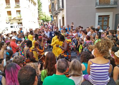 Pasacalles y Tapa-Festi Senegal: Ballet Folklórico “JAMMU”
