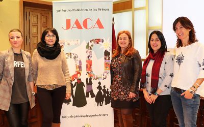El Festival Folklórico de los Pirineos comienza ya en los centros escolares de Jaca