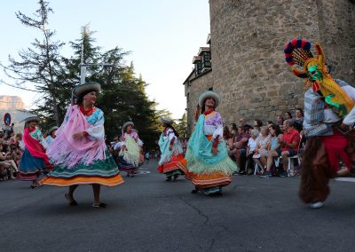 Desfile final, 4 de agosto de 2019. Foto: Festival Folklórico de los Pirineos