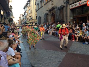 Desfile final, 4 de agosto de 2019. Foto: Festival Folklórico de los Pirineos