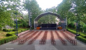 Foto de archivo de la instalación en Plaza San Lure