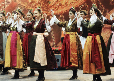Conjunto Folklórico nacional ‘Etnos’. República de Macedonia del Norte